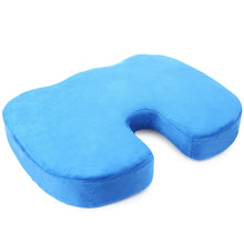 Load image into Gallery viewer, Coccyx Orthopedic Memory Foam Seat Cushion for Chair Car Office