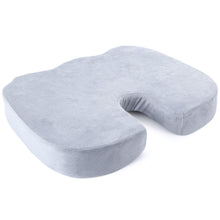 Load image into Gallery viewer, Coccyx Orthopedic Memory Foam Seat Cushion for Chair Car Office