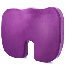 Load image into Gallery viewer, Coccyx Orthopedic Memory Foam Seat Cushion for Chair Car Office