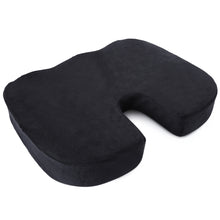Load image into Gallery viewer, Coccyx Orthopedic Memory Foam Seat Cushion for Chair Car Office