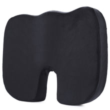 Load image into Gallery viewer, Coccyx Orthopedic Memory Foam Seat Cushion for Chair Car Office