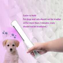 Load image into Gallery viewer, Mini Ultraviolet Sanitizer Handheld UV Light Disinfection Lamp