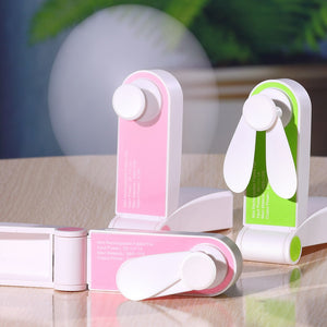 Usb Pocket Fold Fans Electric Portable